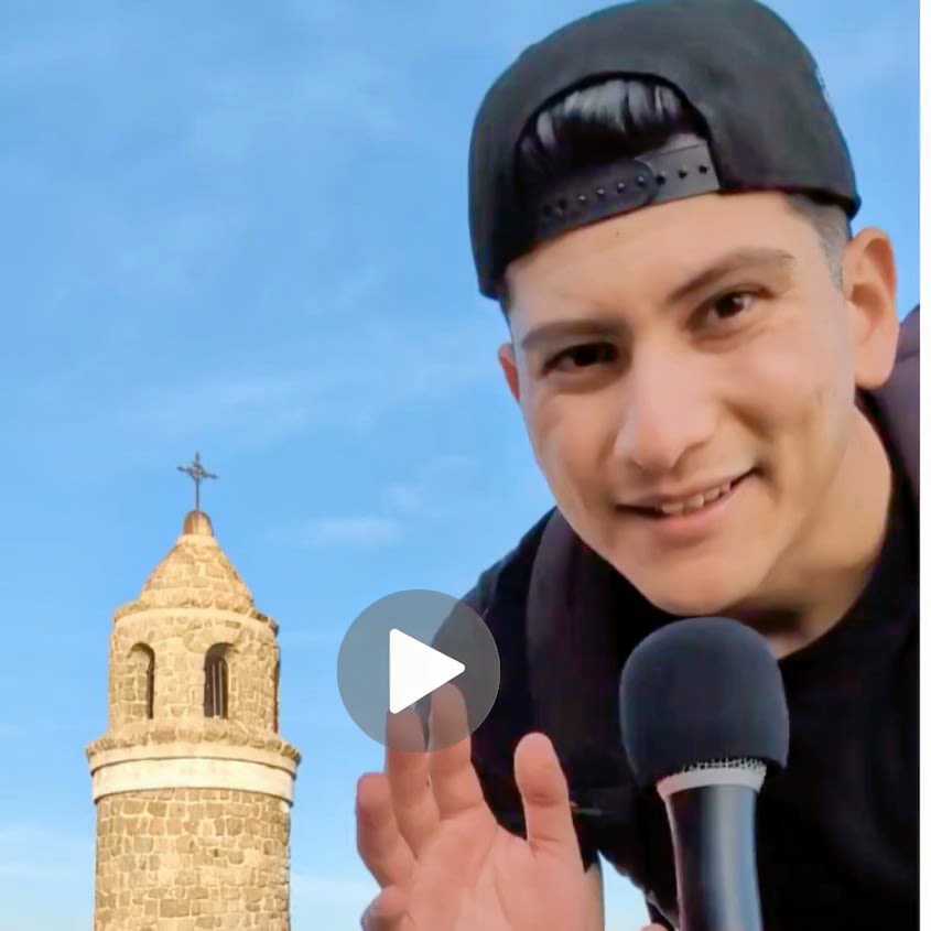 fellow reporter video discussing peace tower