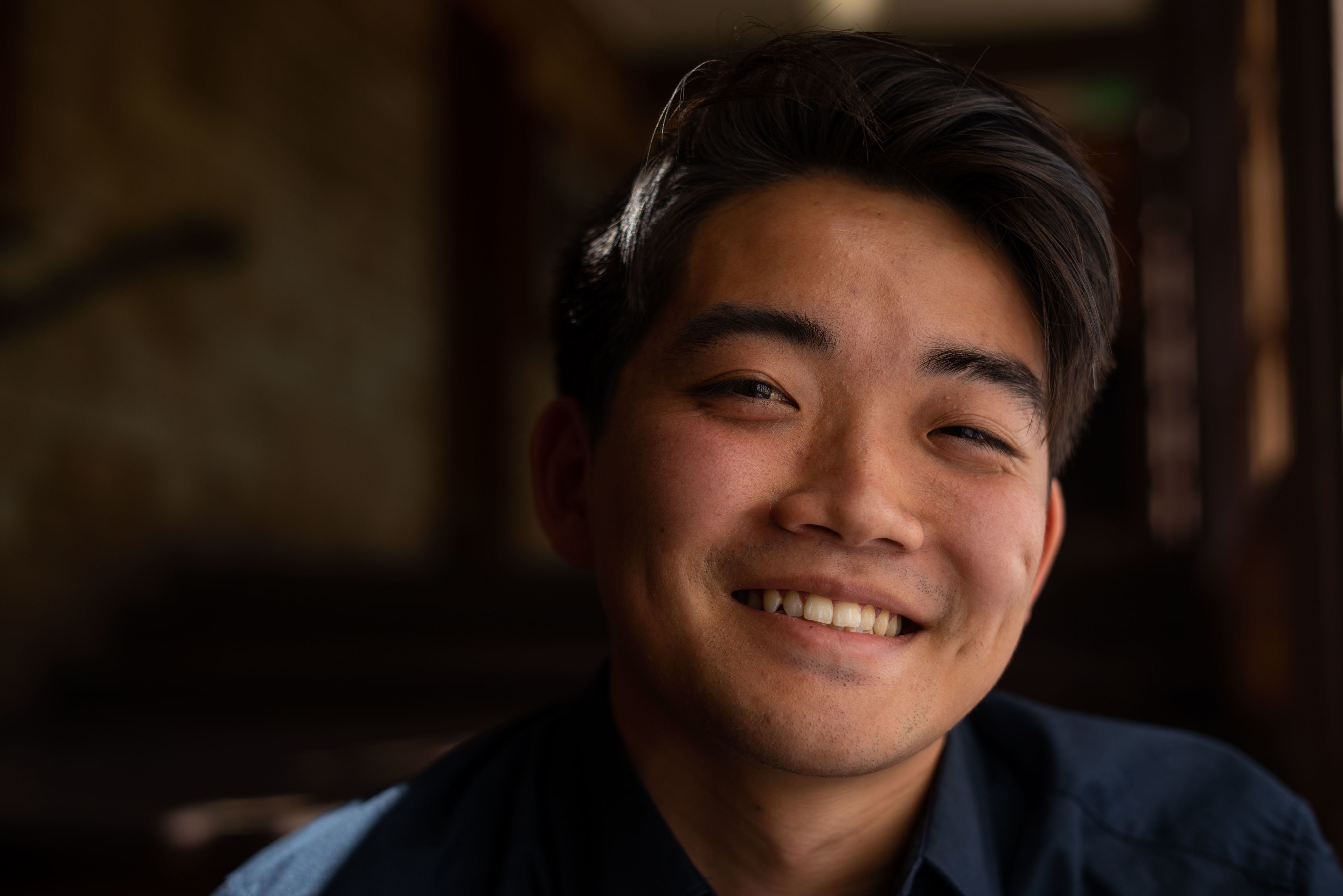 Kori Suzuki smiling. 